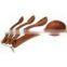 wooden measuring spoons