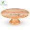 Bamboo Cake Stand On Pedestal Natural Bamboo Cake Decorating Stand  100% Natural