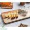 Classic Design Acacia Wooden Cheese Board and Bread Board Wood Food snack cake serving tray