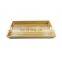 Multifunctional Customized Reversible Acacia Wood Serving Tray Bed Desk Food Tray with Handles