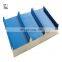 80kg GW Sandwich Panel Glass Wool Insulated Exterior Wall Panel