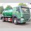 Sinotruk Howo 4x2 266hp 290hp cleaning and washing sewage suction truck