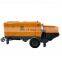 Diesel engine construction concrete mixer pump for 30mm material