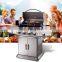 Portable 4 Burner Gas Griller Machine Commercial Smokeless Oven Barbecue Stove Gas Bbq Grill With Side Burner toaster ovensc