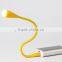 led pull on off mini led usb light, LED USB light muti-color 0.5w DC 3V black bendable easy carrying