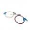 Ftth Fttx Steel Tube Type Fiber Optic 1*2 Plc sc Splitter With sc Upc Connector