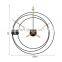 Drop Ship Decore Murale Iron Mute Silent 9 Wall Clocks Duvar Saati For Metal Wall Decor Home decor