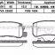 hot sale best price D868/wva23582/GDB3247 brake pad none asbestos