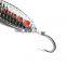 Byloo Hot sell fishing lure items spoon Metal lure bait rotating sequin bait sea bass black fish hard bait spinner pesca