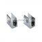 Custom CNC Machining Stainless Steel Tempered Safe Glass Fitting Glass Hardware