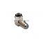 F-type female to F male plug right angle Coax Coaxial Cable Radio Video Rf Connector Adapter