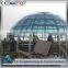 Low cost prefab steel glass dome