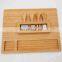 Eco-Friendly Kitchen Bamboo Charcuterie Board Set With 4 Knife Set