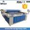 Made in China CE certificate CO2 laser cutting machine for leather cloth garment