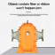 QP186S SS duck nozzle lobe pump head with explosion-proof motor transport  high viscosity material