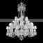 European Modern Luxury K9 Crystal Chandelier Hotel Decoration For Living Room Lamp Shades Crystal Pendant Lights