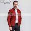 Mens Cardigan Sweaters Zip up Men Wool Sweater Premium 2023 OEM Winter Red Standard Crew Neck Care Label Merino Knitted Zipper