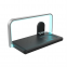 Folding Magnetic Wireless Charger 3 in 1Charging Station for Iphone 15W Fast Charging Stand with LED Light
