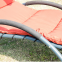 Outdoor Metal Hanging Canopy Bed Swing Chair Sunshade
