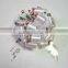With gold lines pull bow wrapping ribbon for wine bottle decoration