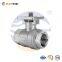 [RUOTENG]  ISO 2PC Casting Stainless Steel High Platform Ball Valve