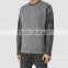 China wholesales mens patchwork custom lightweight cotton sweatshirt without hood