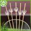 2016 Wholesale Trade Assurance fruit snacks bamboo food picks skewers