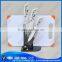 Handmade plastic banana shape handle ceramic kitchen knife