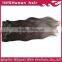 HOT!!!2015 new beauty products top quality human hair supplier black straight hair extension clip on