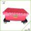 Nesting plastic moving box plastic storage box with lid