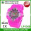 LP1369 Wholesale dual time display 3atm stainless steel back watch