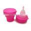 Factory Direct Silicone folding cup