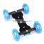 Desktop Camera Rail Car Table Dolly Video Slider Track For Any DSLR