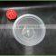 Best Price Clear round bottom Food grade PP disposable plastic jelly /pudding cups/bowls