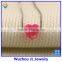 Beautiful 925 Sterling Silver Chain With Synthetic Pink Heart Opal Pendant Necklace