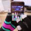 smartphone gloves/ touch screen gloves/ knitted bluetooth gloves