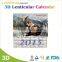 islamic calendar,2016 calendar lenticular printing