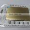 Wholesales promotional gift 2500mAh Ultra Slim Metal Business Card Power Bank Portable Power Bank For Mobile Phone