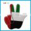 Olympic Sports Cheering Country Flag Design England EVA/PU Sponge Foam Hand Finger