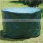 pation Circle round and rectangle waterproof and sunproof cheap outdoor furniture cover with sewing edge and carton package