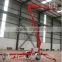 china jack hydraulic drives towable trailer aerial boom lift