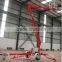 12m Trailing boom lift / trailer mounted boom lift