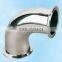 Hygienic Stainless Steel Elbow 304 316 306L Pipe Fittings