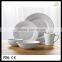2015 hotselling wholesale high quality 16pcs cameo porcelain dinnerware set