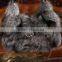 BG5862 Genuine Fox Fur Lady Handbags OEM Wholesale Retail fox bag