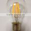 A60 8W LED Filament bulb lights led lamps E27 dimmable