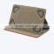 For ipad tablet pc leather hard clear protective case