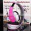 Bluetooth colorful wireless sport headphones with FM radio and built-in mp3 player