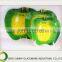 The green peace fruit of fruit series glass plate