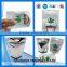 easy peel stand up food bag with tear notch and ziplock zipper